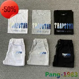 T-shirt da uomo T-shirt Primavera Estate Trapstar Tuta sportiva manica corta Uomo Donna Abbigliamento da allenamento palestra di alta qualità T-shirt per il tempo libero Streetwear2