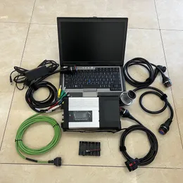 MB Star C5 SD Connect Compact Diagnosis Tool Software SSD XENTRY HHT LAPTOP Dell D630 Windows 10 System Scanner لـ 12V 24V جاهزة لاستخدام Cars Turkcs