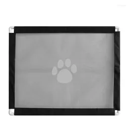 Kattbärare valp Gate Mesh Door Baby Trairs Safety Magic Pet Dog Gates and Portable Fence