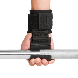 Tillbehör Pull-up-handskar Horisontella bar Anti-slip Auxiliary Belt Deadlift Grip Hook för sittande radträning och träning med hög pulldown