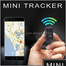إكسسوارات Car GPS Smart Mini Tracker locator قوية في الوقت الحقيقي جهاز تتبع صغير مغناطيسي دراجة نارية DHEJ6