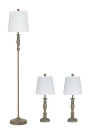 Floor Lamps Better Homes & Gardens Modern Farmhouse 3-Pack Table And Lamp Set Wood