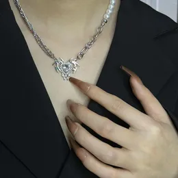 Чокер инди Гот Лав Сердце Спеч пауки Торнс подвесные ожерелья Egirl Cool Sweet Crystal Gearl Neck