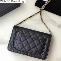 CC Cross Body 7A 2022 nuove borse da donna di alta moda borse di lusso moda classica woc ricchezza borsa portafoglio in pelle caviale borsa a tracolla messenger piccola