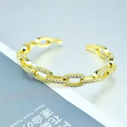 Bangle 2023 Boho Engraved Geometry Chain Cute Crystal Snak Bracelet 25 Styles Accessories Gift For Women Wholesale