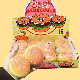 Creative Toy Burger Vent Tofu Ball Dragon Fruit Slow Rebound Decompression speelgoed