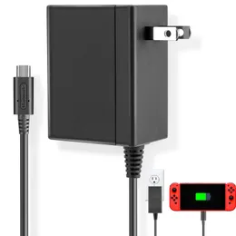 Nintendo Switch Lite Charger için Güvenli Hızlı Şarj Çok Fonksiyonlu15V 2.6a AC Adaptörü