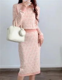 Bayan Elbiseler Zarif Kazak Etek Kadınların Yarım Uzunluk Etek Düz Renk Örgü Düğme Uzun Kollu Düğmeler Kadın Hoody Etek Bodycon Boyut Boyutu S-XL