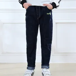Jeans SheeCute Boys Spring Autumn jeans Kids Denim pants children s casual Fit Stretch Straight trousers JCH8801 230224