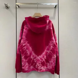 Herrtröjor kvinnors hoodie original kärlek tryck design high-end unisex mode hooded hög kvalitet mäns berömda trend