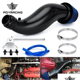 Intake Pipe Pqy Carbon Fiber Air For Honda Civic 9200 Ek Eg With Filter Pqyait11Cf Drop Delivery 2022 Mobiles Motorcycle Motorcycles Dh26D