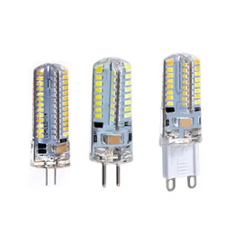 G4 G9 G5.3 Nessuna lampadina LED dimmerabile Corn Lights No Flicker 3014 COB 2835SMD Lampade Lampadine AC 110 220V 360Angolo con bassi consumi energetici oemled