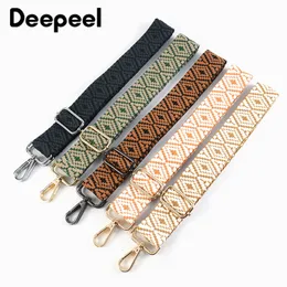 Bag Parts Accessories 1Pc Deepeel 3.8cm Wide Bag Shoulder Strap 75~130cm Adjustable Webbing Straps Women's Crossbody Replacement Bags Belt Accessories 230223