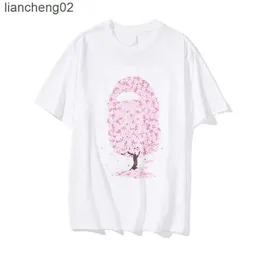 남자 티셔츠 mens tshirt 디자이너 T 셔츠 상어 가짜 지퍼 지퍼 패턴 프린트 의류 만화 라인 T 셔츠 그래픽 티 화려한 여자 티셔츠 넥타이 염료 셔츠 W0224