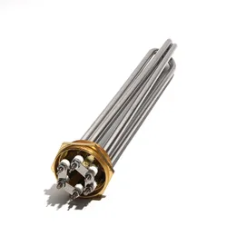 3KW-12KW DN50(2 INCH) Tubular Electric Heater Element 304 Stainless Steel Tube Length 220V for Boilers