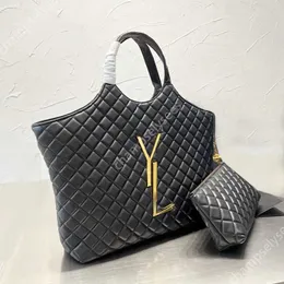 ICare Maxi Bag Bag Luxury Designer Bagcs Handbags Women Women Bags Clutch Leather Messenger Black Loulou Crossbody Totes Totes Fashion2023