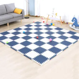 Alfombras de juego Alfombra de espuma para rompecabezas para bebés Alfombra de juego para niños Baldosas de ejercicio entrelazadas Alfombras Baldosas de piso Juguetes Alfombra Alfombra suave Almohadilla de escalada EVA 1 CM 230224