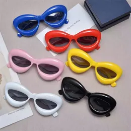 New Women Cat Eye Sunglasses Outdoor Sports Db Eyewear Accessories Fashion Lip Anti Glare Glasses Travel cycling sunglasses