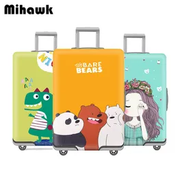 Mihawk carino elastico copertura per bagagli cartone animato valigia per bambini Student Kid Protect Dust Borse per accessori da viaggio da 18-32 pollici CJ13164 CJ13164