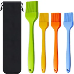 Tools & Accessories Silicone Basting Pastry Brush Spread Oil Butter Sauce Marinades For BBQ Grill Baking Kitchen Cooking Food Grade