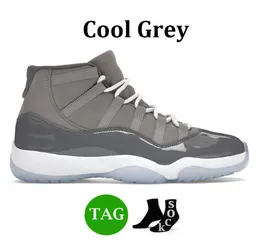 مع Box Cherry 11 Basketball Shoes Jumpman 11s Men Women Cool Gray Trainers Shoolers Size 5 5.5 6 6.5 7 7.5 8 8.5 9 9.5 10 10.5 11.5 12 12.5 13 13.5