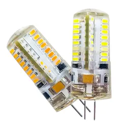 G4 G9 G5.3 Светодиодная лампа мини -светодиодные лампы AC12V 110V 220V SMD2835 Прожектором люстры Высококачественное освещение. Заменить галогенные лампы Crestech168