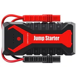 Portable Car Jump Starter 2000A 20800MAH (до 8,0 л газовых/6,5 л дизельных двигателей) Автобустерная пакет аккумулятора с двойными USB-выходами, портом Type-C и светодиодным фонариком
