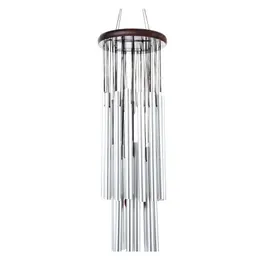 ديكورات الحديقة 27 أنابيب 5 أجراس Windchime Chapel Wind Chimes Door Hanging Decoration Jllblw Sport777 Drop Dropress Home Patio Law Dhvwk