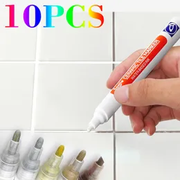 Markers 10Pcs Anti Mildew Color Repair Pen Kitchen Toilet Wall Tile Joint Floor Grouting Waterproof 230224