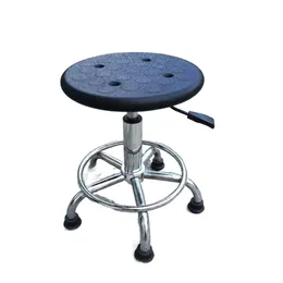 Bärbar labbgaslyftpall PU FOAM antistatisk stol för laboratorieanvändning