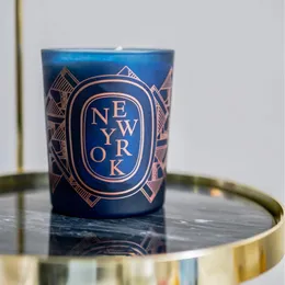 In Stock Incense Scented Candle 190g Bougie Parfumee Solid Perfume Candles 6.5oz Roses Baies Fragrance Paris Brand Solid Parfum Wax Long Lasting Smell