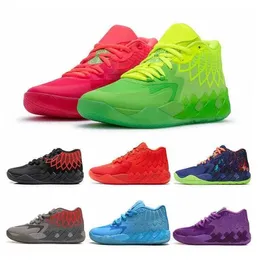 WITH BOX 2023 NEW Basketball Shoes Mens Trainers Sports Sneakers Black Blast Buzz City Rock Ridge Red Lamelo Ball 1 Mb01 women Lo Ufo Not From Here Queen City Rick And Mor
