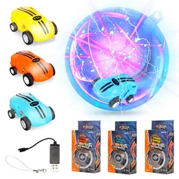Bonis Electric Laser Chariot Toys, szybki samochód wyścigowy, 360 ° Spin, dwie zmiany biegów, kolorowe światła, prezenty urodzinowe dla dzieci, 2-1