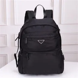 UNISEX Black Designer Notebook Backpack Fashion Ruckack Nylon Waterproof Borse Borse Bagna Messenger Parachute Fabr2681