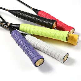 10 kolorów przeciwpoślizgowe oddychające sport nad pasmem dresowym przerost tenisowy taśma taśma Badminton rakieta Ręka ręczna taśmowa opaska na dres Red246L