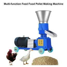 Pellet Mill Feed Food Pellet Making Machine Animal Feed Pellet Mill Household Biomass Pellet Machine Granulator