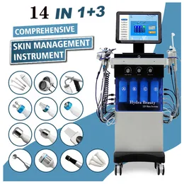 14 w 1 Hydra Dermabrasion Aqua Water Aqua Peel Beauty Machine Microdermabrazion Bio RF Ultrasonic Skin Pandeh