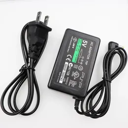 EU/US Plug 5V Hemväggladdare Strömförsörjning AC -adapter för Sony Playstation Portable PSP 1000 2000 3000 laddningskabelkabel