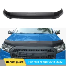 Siyah Tire Kapakları Bonnet Scoop Hood Koruma Kalkanı Ford Ranger 2015-2022 Raptor Everest Mat Siyah