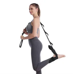 Yoga ränder Legbår flexibilitet Yoga Rem Fitness Gym Sport Bälte för Yoga Cheer Dance Gymnastics Trainer Tape Ankel Correction J230225