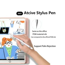 2021Newest Cell Phone Stylus Pen capacity pencil portable touchscreen 5 2newest smart-chip for Ipad2018 and up Palm Rejection whol308o