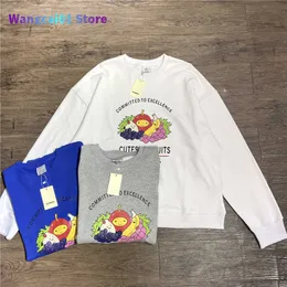 Felpe con cappuccio da uomo Felpe Vetements Cutest Of The Fruits Felpa Uomo Donna 1 1 Felpe con cappuccio Vetements Graphic multicolore di migliore qualità 0225H23