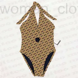 tasarımcı moda kadın mayo seksi kızlar banyo takım elbise yaz mayo plaj bikinis set mektup deseni kadınlar bodysuit r wj5d