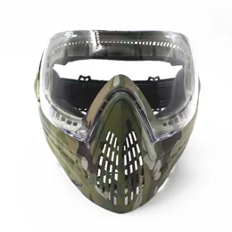 Party Masks Army Military Airsoft Tactical Paintball with Full face mask single layer Multicam 230225