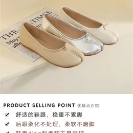 Dress Shoes mother shoes leather soft sole single comfortable flat for middleaged and elderly women pg010 230224