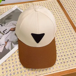 Caps de bola de designer Casquette Luxury Baseball Cap Designer Hat Hat Geometria Pico Cap Hat Fashion Street Para homens Chapéus ajustáveis ​​ajustáveis