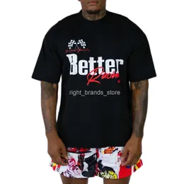 Koszulki męskie Koszula marki GBT PREMIUM TEE Mężczyźni Kobiety Wysokiej jakości Get Better Today Shirt Cyfrowy druk atramentowy Koszula US Rozmiar TEE0225V23
