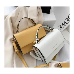 car dvr Shoulder Bags Designer Tote 2022Luxury Clutch Bag Fashion Womens Small Square Diagonal Single Shoder Pu Er Drop Delivery Lage Accesso Dhlfs