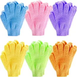 UPS Moisturizing Spa Skin Care Cloth Bath Glove brushes Exfoliating Gloves Cloth Face Body Bathes Mitten Exfoliating Gloves