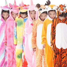 Kigurumi Niños Pajamas Unicornio para niños Niños Onictos
